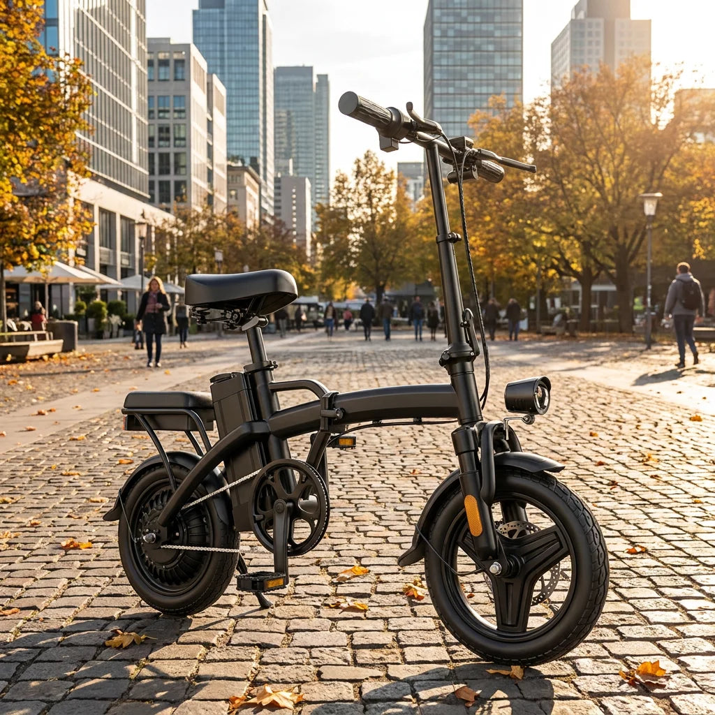 G11 Folding Electric Bike With 500W Motor And 48V Battery