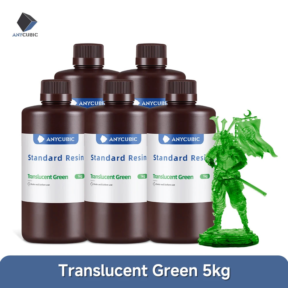 ANYCUBIC Standard 3D Printer Resin for High Precision Printing
