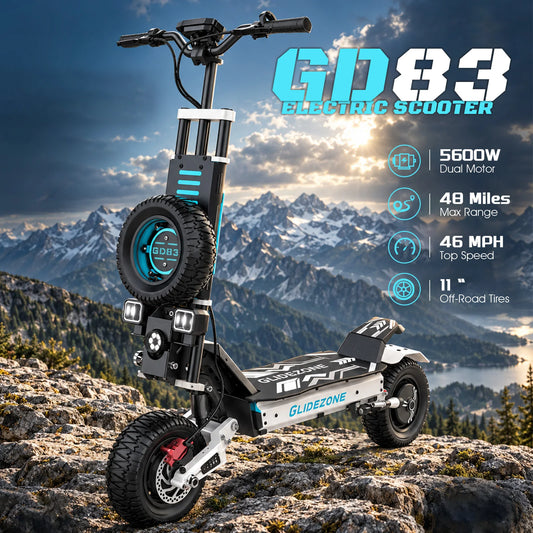 OBARTER GD83 Powerful Dual Motor Off Road Electric Scooter