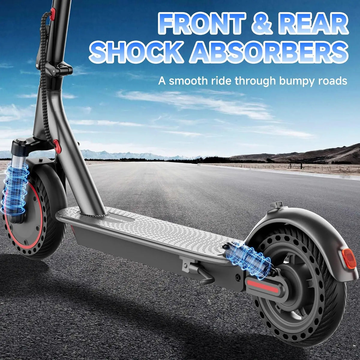 AOVOPRO 500W Folding Electric Scooter With App Control