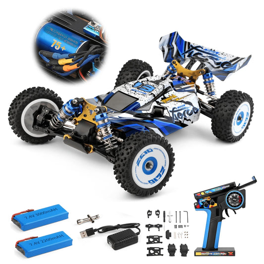 WLtoys 124017 Brushless Remote Control Off Road RC Car for Adults