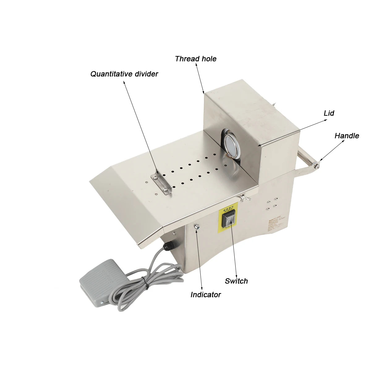 110V 200W Sausage Knotting Machine Automatic Electric Sausage Twist Tying Machine