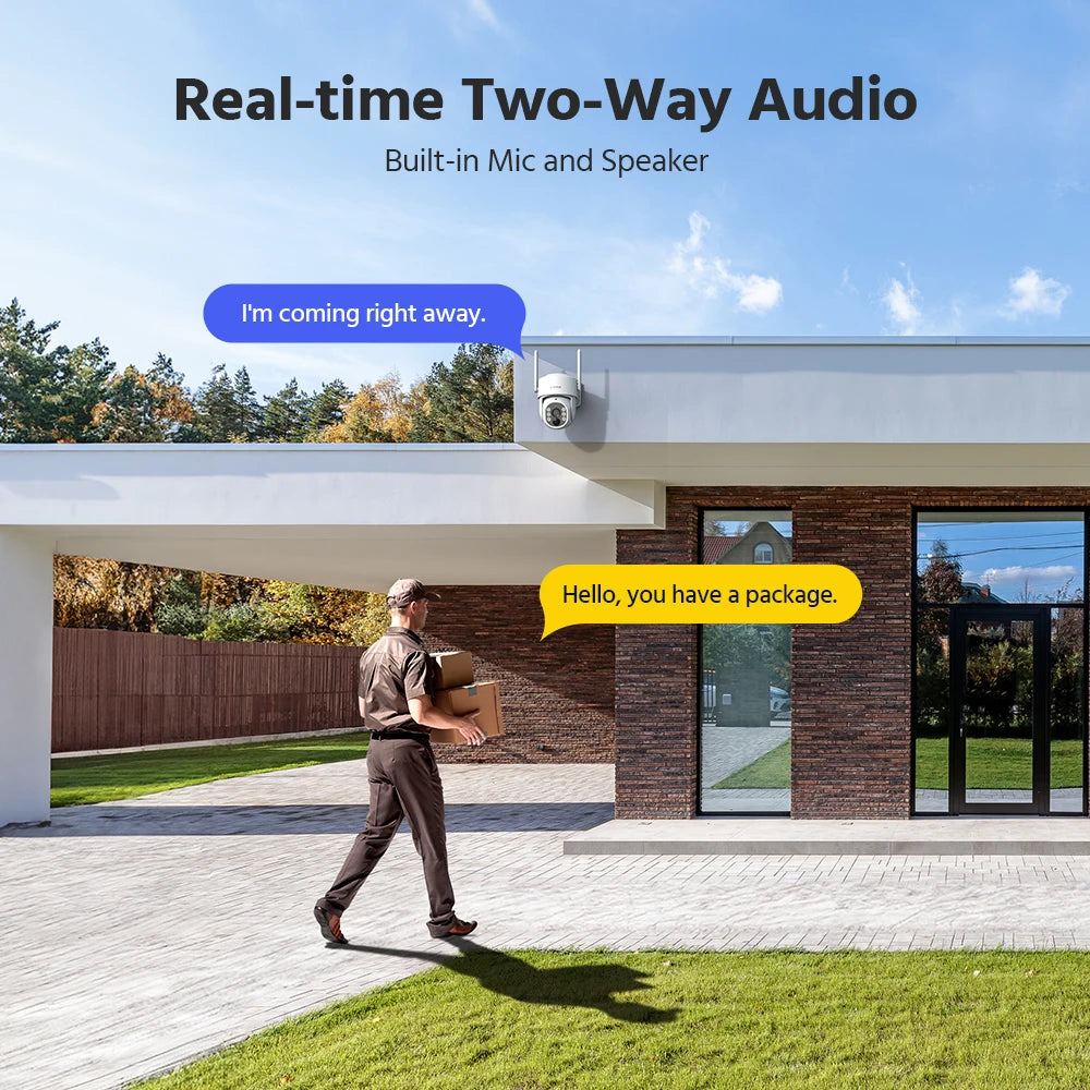 ANNKE 4MP Wireless Solar Security Camera System With NVR