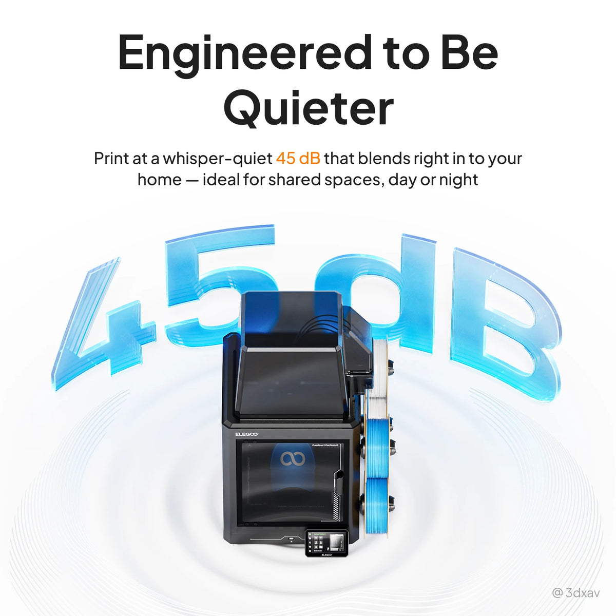 ELEGOO Centauri Carbon 2 Combo Multicolor FDM 3D Printer