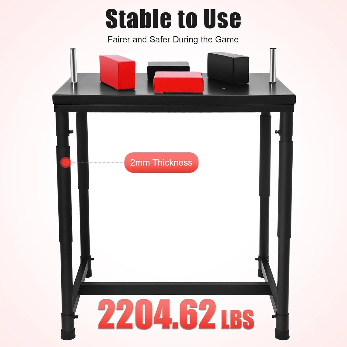 Professional Arm Wrestling Training Table With Adjustable Wrist Support
