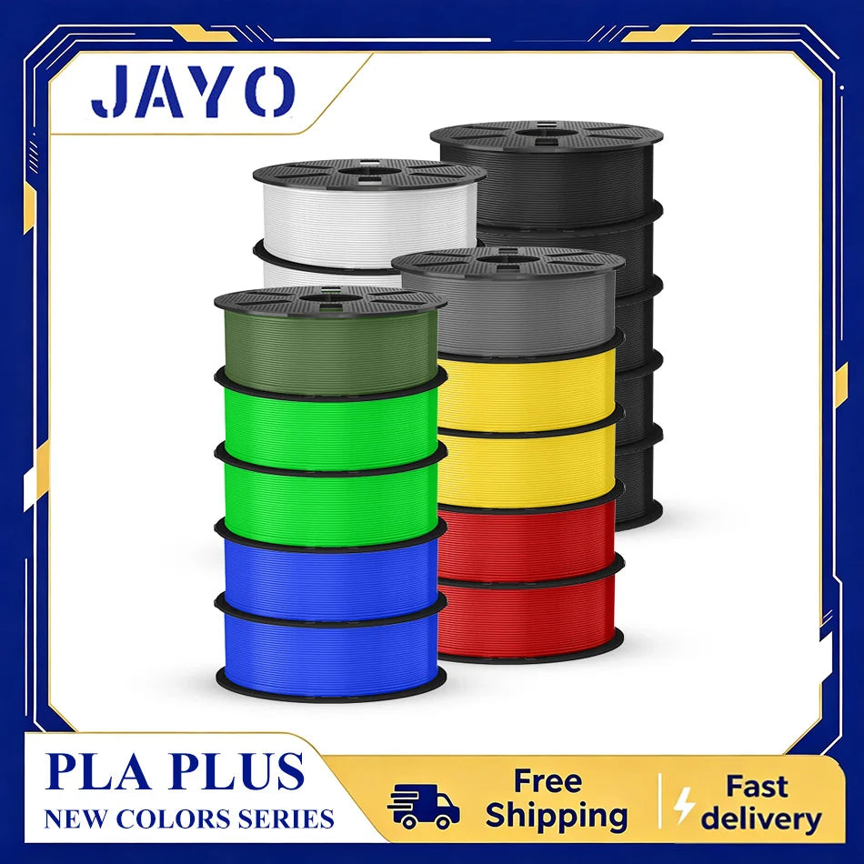 JAYO PLA Plus Filament For 3D Printing With Neat Winding