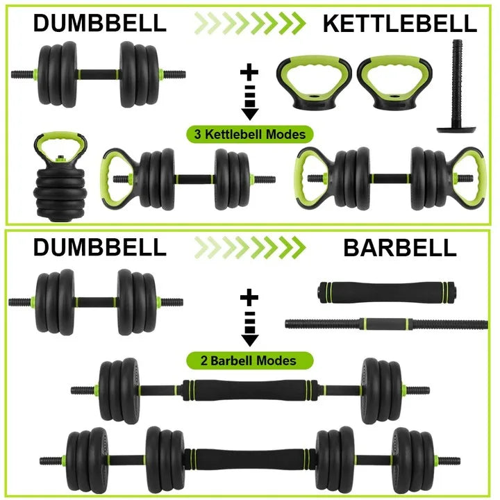 TWISTER.CK Adjustable Dumbbell Set For Home Strength Training