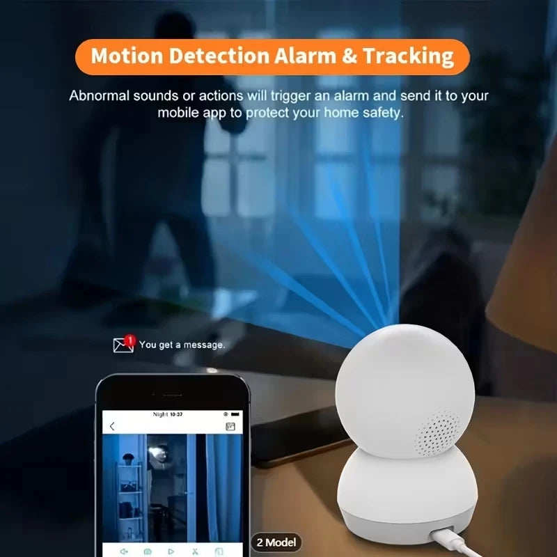Alaga Wifi Ptz Security Camera Auto Tracking Night Vision