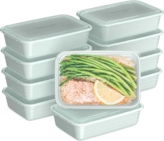 Reusable Meal Prep Containers With Lids For Food Storage