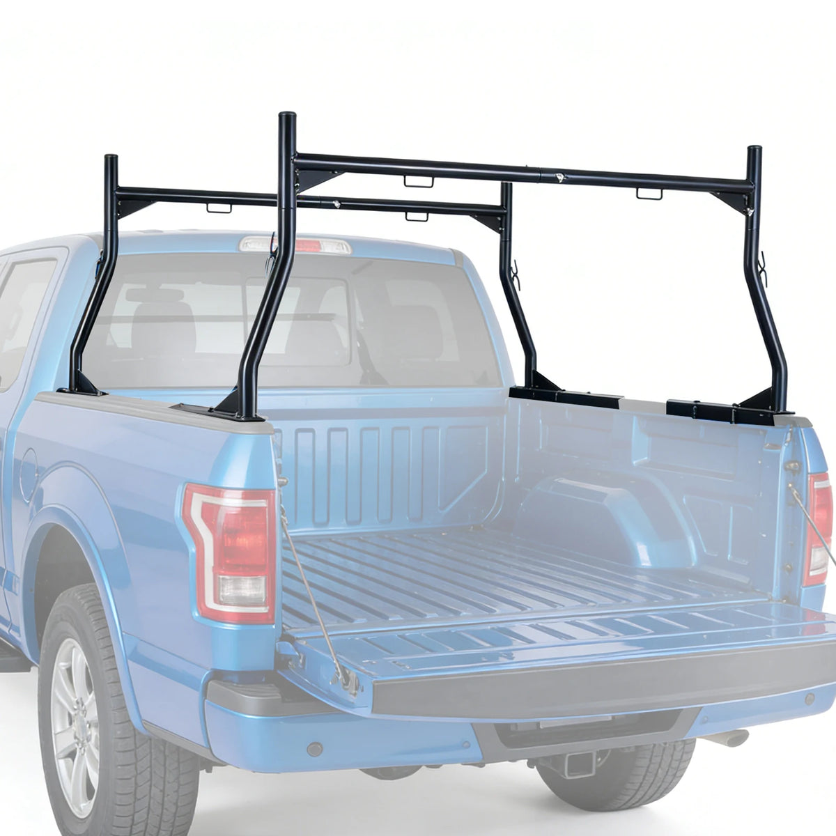 Heavy Duty Extendable Truck Ladder Rack With No Drill Installation