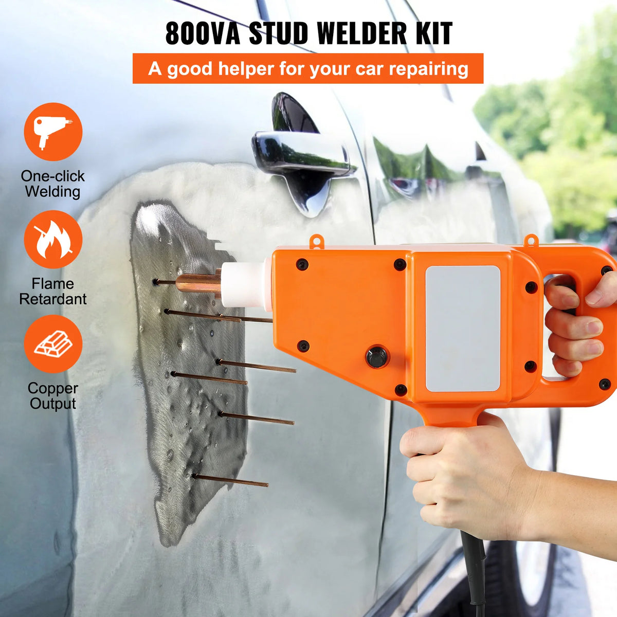 SucceBuy Stud Welder Kit for Automotive Dent Pulling and Repair