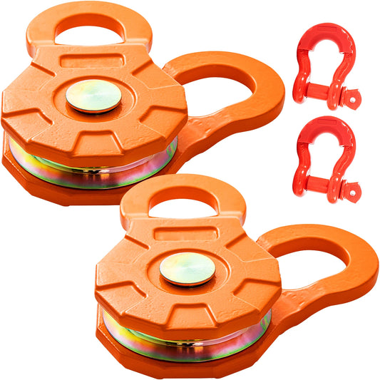 11 Ton Winch Pulley For Synthetic Rope And Soft Shackles