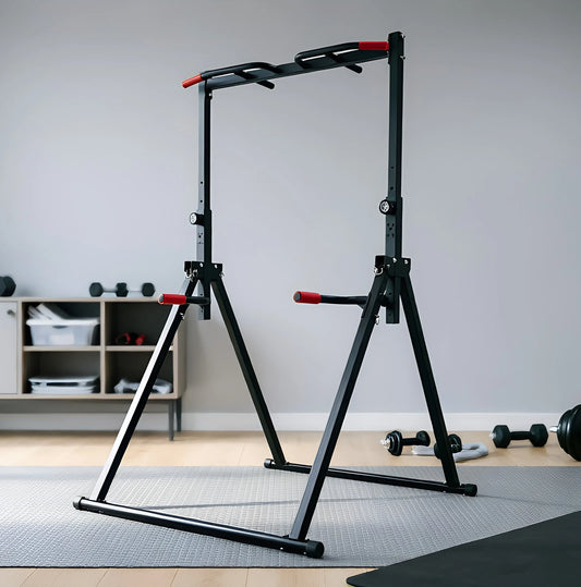 Adjustable Foldable Home Gym Pull Up Bar For Strength Training