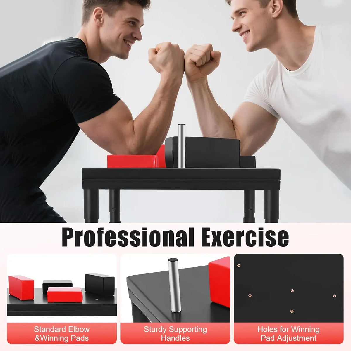 Professional Arm Wrestling Training Table With Adjustable Wrist Support