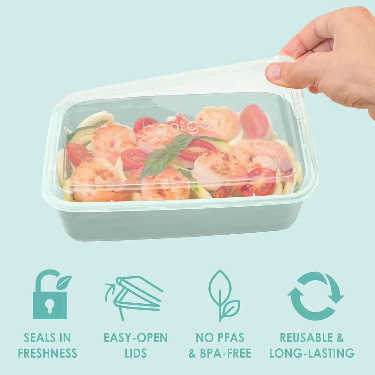 Reusable Meal Prep Containers With Lids For Food Storage