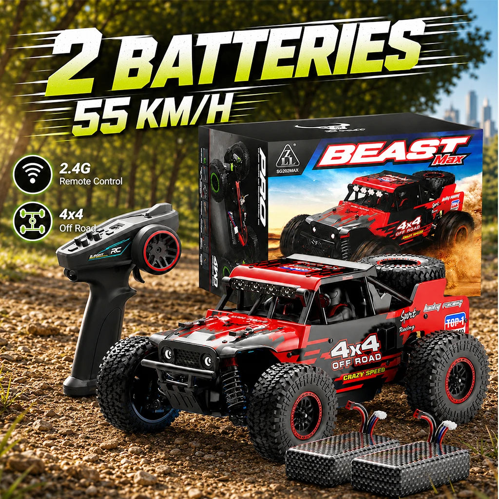 ZNLYRION Brushless 4WD Off Road Monster Truck With LED Lighting
