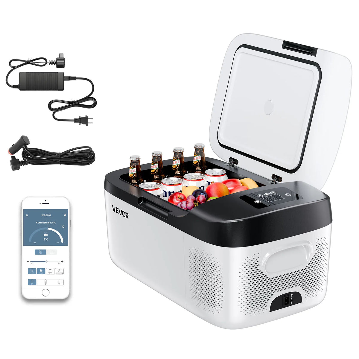 SucceBuy Portable Electric Compressor Car Refrigerator For Home Use