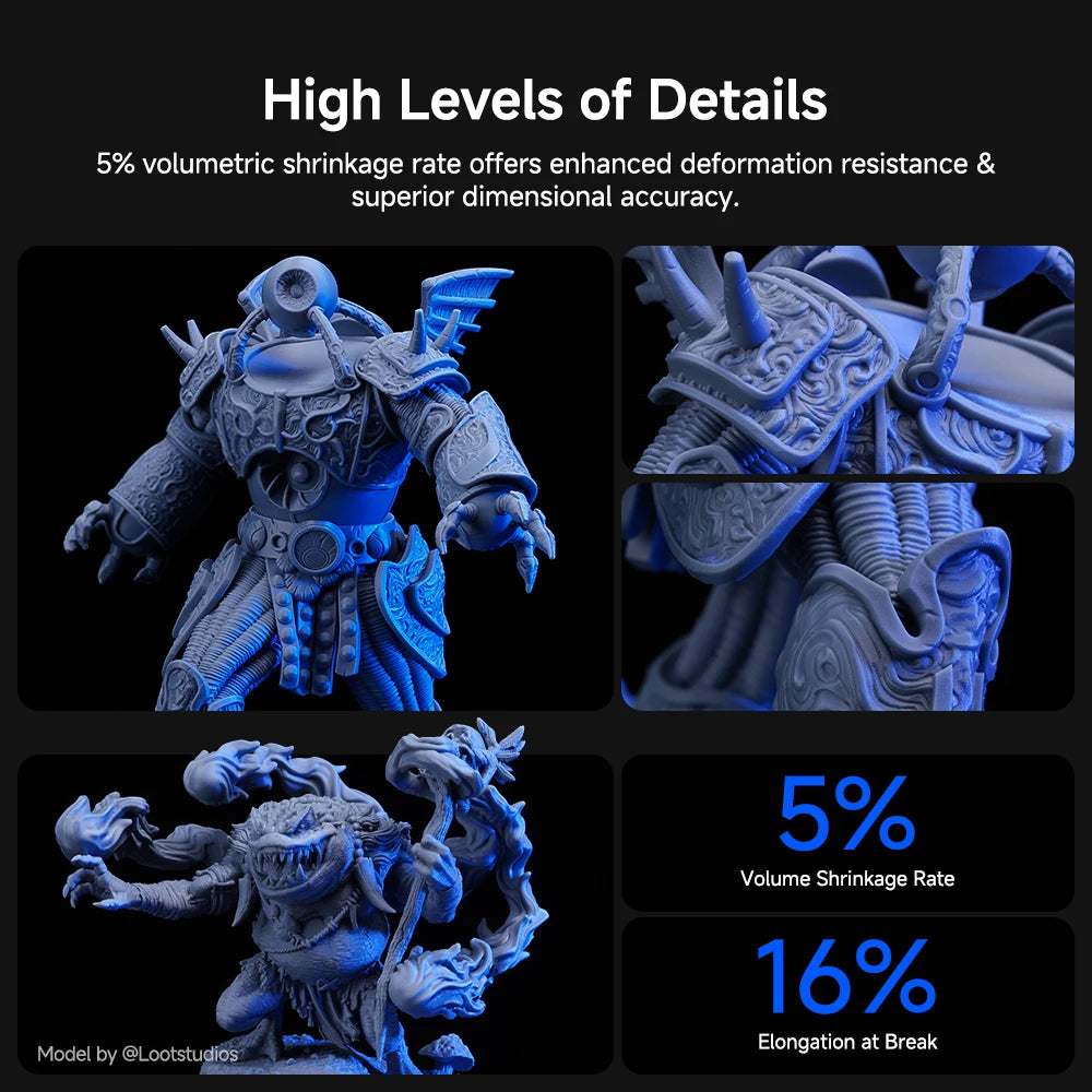 ANYCUBIC Standard 3D Printer Resin for High Precision Printing