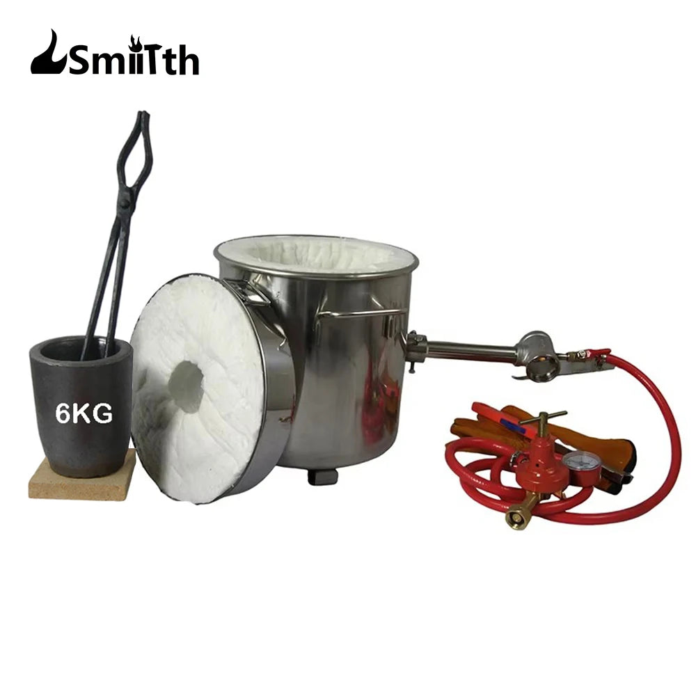 Portable Propane Metal Melting Furnace For Jewelry Casting