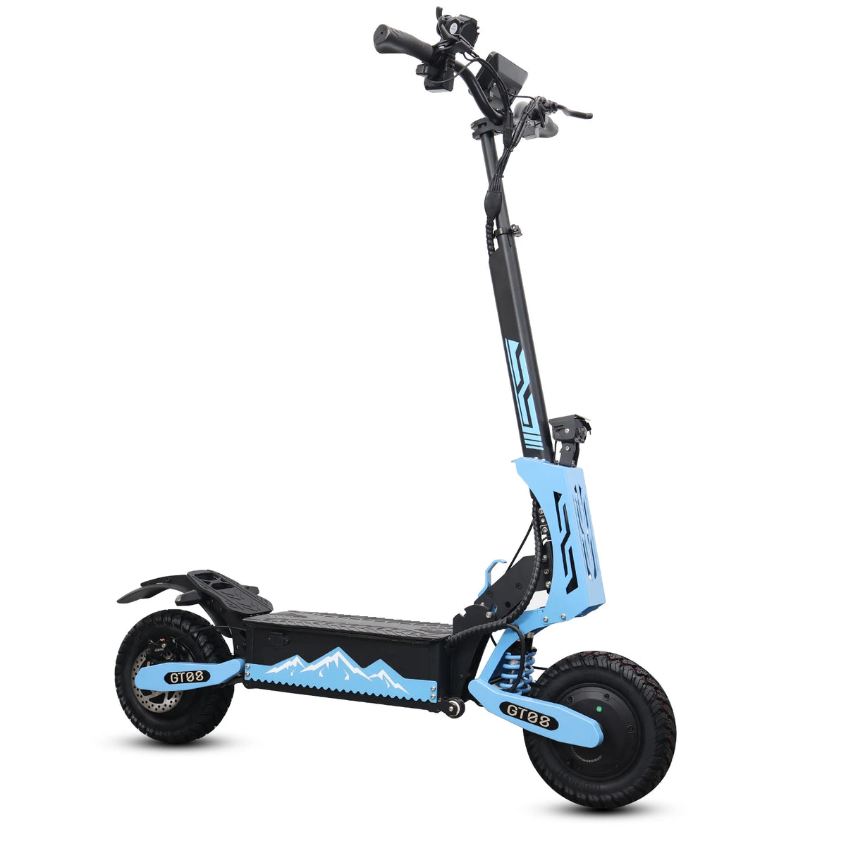 Arwibon Dual Motor Folding Electric Scooter With Off Road Tires