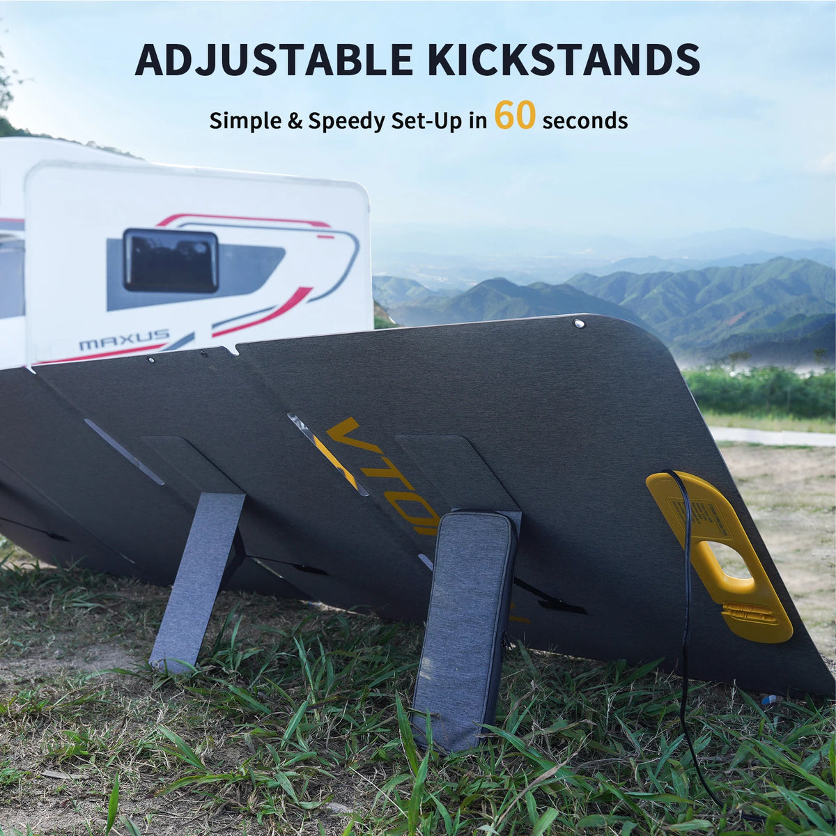VTOMAN 200W Foldable Solar Panel For Outdoor Travel